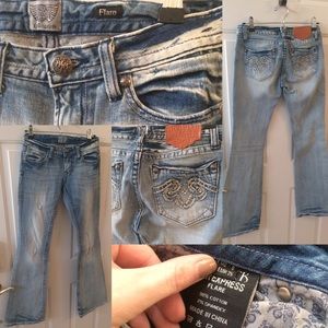 NWOT - ReRock for Express Flare jean w/ sparkle